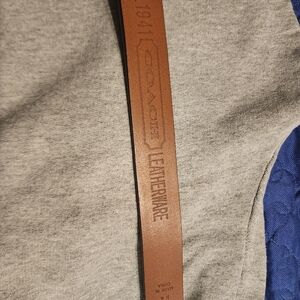 Brown Leather Coach Belt